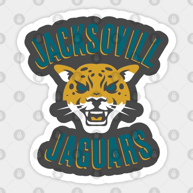 Jacksonville Jaguars Sticker by lakokakr